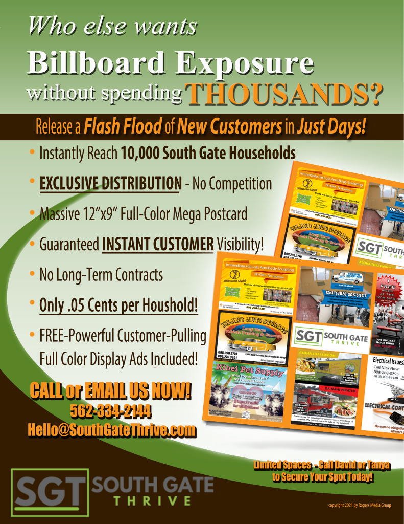 south gate thrive coop coupon mailer flyer